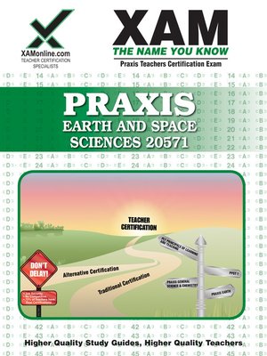 cover image of PRAXIS Earth and Space Sciences 20571